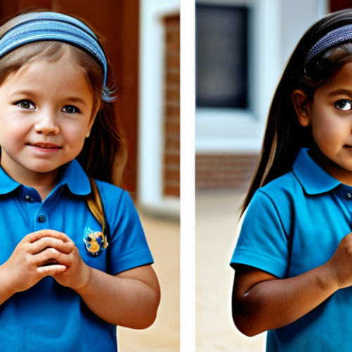Home 18 Here are two image prompts for Stable Diffusion XL, focusing on the ethical aspects of early childhood education as described: