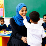 유아교육지도사로서의 교육 정책 이해 - Empowering Early Childhood Educator**

"A professional female educator in a modest, stylish hijab, i...
