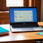 유아교육지도사 필기시험 대비 학습자료 추천 - A warm and inviting study environment tailored for an Arabic-speaking early childhood educator prepa...